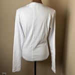 Madewell NWT  90s Long Sleeve Tee Compact Cotton Womens Large White Shirt Top Photo 1