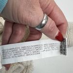 ZARA  Size S Shacket Jacket Cream Boucle Tweed Cropped Oversized Long Sleeve Photo 9