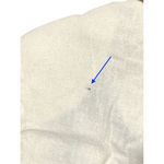 MINE Brand One Button Blazer Jacket Linen Rayon Off White Cream Womens Small S Photo 6