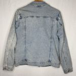 Diane Gilman DG2 By  Embroidered Denim Jacket Womens Medium Western Boho Festival Photo 5