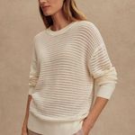 Varley Kershaw Knit Sweater in Egret L Photo 0