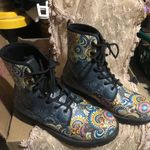 Paisley Combat Boots Multiple Size 8 Photo 3