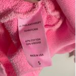 n:philanthropy  distressed pink sweatshirt size small Photo 3