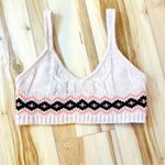 Sage & Oak Young Contemporary Crochet Knit Woman’s Size XL Cropped Bra Top White Photo 0