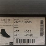 Ecco Shape 35 Sartorelle Water Repellent Ankle Booties Suede Size 37 US6-6.5 NEW Photo 10