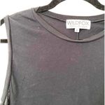 Wildfox Basic Black Crewneck Tank Small Photo 1