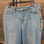 NYDJ ๐๐ Relaxed Piper Crop Jeans ~ Clift Blue 12 NWT Photo 5