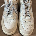 Nike Women's Air Force 1 '07 Prem Pure Platinum Glitter 616725-011 Size 11 Photo 6