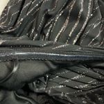 Adrianna Papell Vintage Hailey Logan by Black Silver Glitter Chest Cutout Forma Photo 5