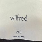 Aritzia Wilfred Women's Brown Faux Vegan Leather Button Long Sleeve Jacket 2XS Photo 2