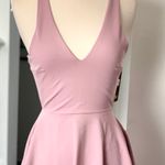 Trac  V-Neck Skater Dress Photo 4
