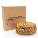 Vintage Valerie Modes Draped Turban Pillbox Hat – Metallic Gold & Bronze Brocade Brown Photo 14