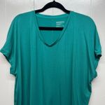 Mondetta V-Neck Short Sleeve Women's Top Size XXL Relaxed Comfort Stretch Casual Photo 2