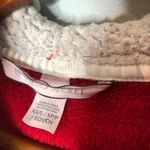 Victoria's Secret  Red Embroidered VS 100% Polyester short Robe hood sz XS / S Photo 6