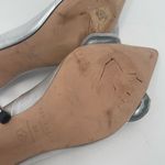 Ted Baker Ryal Heels Size 39 (US Size 9) Pump Silver Bow Metallic Feminine Bride Photo 12