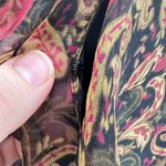 Laura Ashley Vintage Silk Paisley Ruffle Neck Blouse Top Womens Size 8 NWT Photo 9