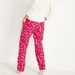 Old Navy Pink Candy Canes Pajama Bottoms - Size XXL Photo 2