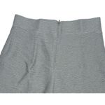 Revolve NWT Rumer Rosa High Rise Glittery Ribbed Lined Shorts M Seafoam Grey Blue Photo 5