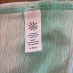 Athleta Green Fitted Tank Top Photo 5