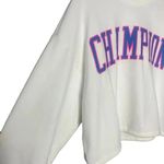 Champion  Women’s Sz Small Rochester Crewneck Sweatshirt Crop Photo 5
