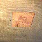 ETRO Milano Red Paisley Coated Canvas Vachetta Double Sides Travel Bag 55cm Photo 6