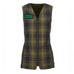 Barbour NWT x Ganni Collab Betty Reversible Vest Green size US10 UK14 Photo 3