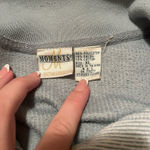 long sleeve green striped quarter button Size XL Photo 1