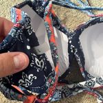Unbranded Paisley Handkerchief Print Underwire Bikini Top Women's Size Large Photo 5