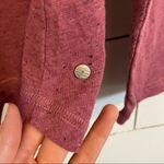 Zella Scoop Neck Tie Back Thorn Top. Size Medium. EUC Photo 7