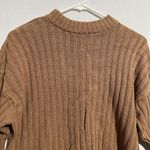 American Eagle  Outfitters Cropped Sweater Women's XS‎ Brown Knitted Pullover Photo 2