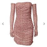 NWOT MISCREANTS Cupid Ruched Mini Dress in Dusty Rose Ditsy Floral, UK10 (US6) Pink Size 6 Photo 1