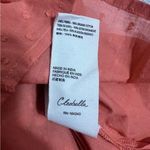 Cleobella NWT Phoenix blouse coral Sz XS Swiss dot peasant top Photo 6