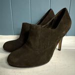Cole Haan TALIA Air Brown Suede High Heel Shoes Slip-On Booties Women's Size 8B Photo 0