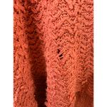 Free People Sunday Shore Knit Sweater in Coral Sands - Size - Small Photo 3