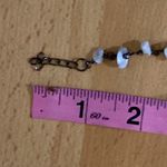 Vintage Southwestern Bull Pewter Necklace White Photo 8