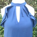 Alythea NWT  boutique blue ruffle dress Photo 1