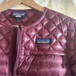 Patagonia AlpLight Down Pullover Zip Jacket Dark Ruby Maroon Puffer Coat NEW XS Photo 2