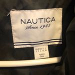 Nautical black puffer jacket - long sleeve - large Photo 1