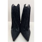 INC Boots Size 5.5 Black Western Ankle Booties Pointed Toe Evening Shoes NEW Black Photo 5