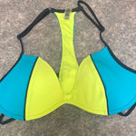 PINK - Victoria's Secret Victoria's Secret Bikini Top - Blue and Yellow Photo 0