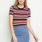 Brandy Melville  Blue Denim Justina Skirt Photo 1