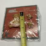 Lapel Pin & Matching Stud Earrings Christmas Holiday Cheer Bear Set Photo 7