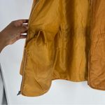 Universal Threads Universal Thread Quilted Corduroy Jacket‎ Mustard Full Zip Front Collarless XS Photo 7