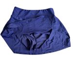 Swimdress‎ Women's Blue Skirted Swimsuit Ruched Tankini Top Beach Vacation Photo 8