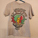 Grateful Dead  Dancing Bears Jamaica  Shirt womens Small Gray 2011 Photo 0