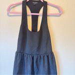 Club Monaco  Black Babydoll Mini Dress Womens 6 Whimsigoth Coquette Sleeveless Photo 1