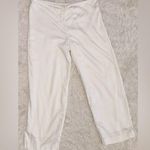 House Of CB NEW Cleo Drawstring White linen Pants Sz L Photo 2