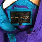 Vintage jacket 90s Purple Blue Winter Snow / Ski Jacket swishy bold street wear Size XS Photo 4