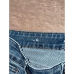 White House | Black Market WHBM Beaded Denim Slim Crop Pants Size 6 Photo 4