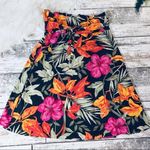 Banana Republic Vintage Silk Tropical Floral Wrap Swim Skirt Photo 12